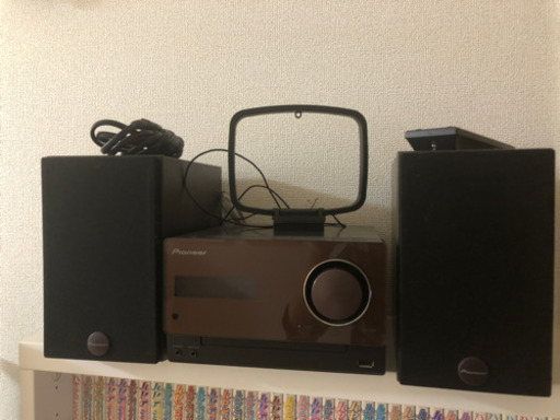 《美品》Bluetooth搭載　CDコンポ　パイオニア X-CM32BT-T