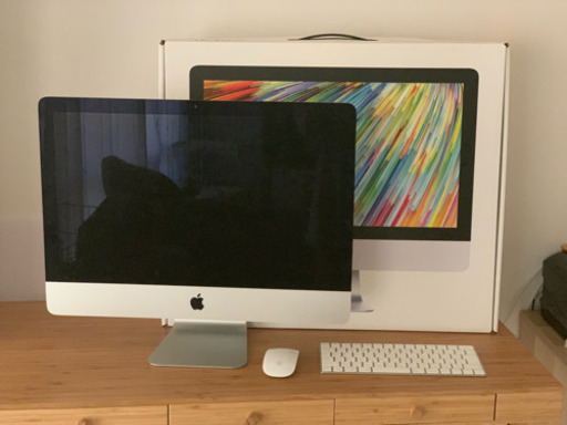 2017年購入したiMac 21.5インチ(取り引き中)