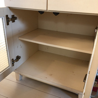 レンジ台　食器棚　カントリー調の画像