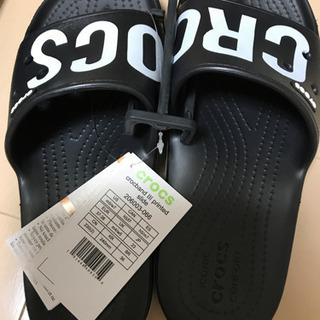 クロックス サンダル 23 未使用 スリッパ
