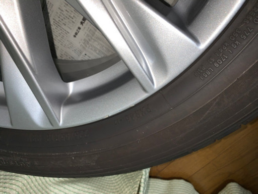 cx-8 225／55Ｒ19　純正ホイール　タイヤ　4本セット　cx-5