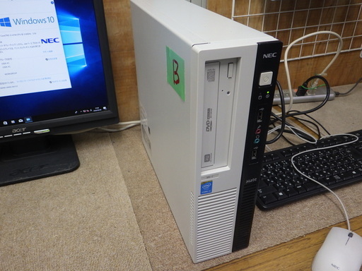 NEC Windows10 Corei3 メモリ4GB　ビジネスデスクＰＣ まだ使えます [B]　★値下げしました★