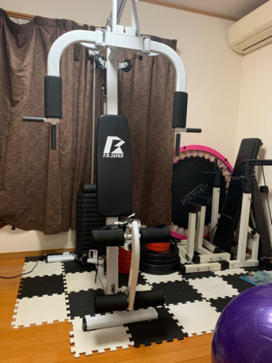 トレーニング機セット。ホームジムDX