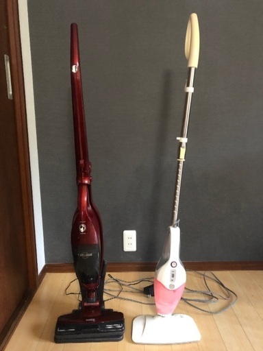 コードレス掃除機＆スチームモップセット