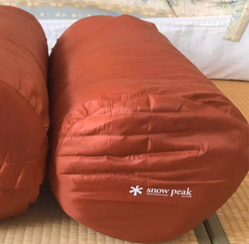 スノーピーク  オフトン　シュラフ　寝袋　二個