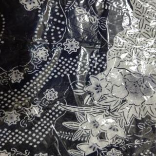 渋くて清楚な濃紺の浴衣(未使用)の画像