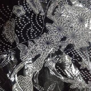 渋くて清楚な濃紺の浴衣(未使用)の画像