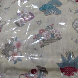 女の子のお道具づくしな愛らしい浴衣(新品未開封)の画像