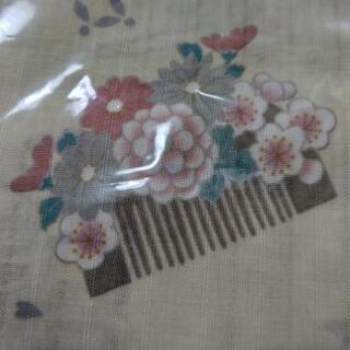 女の子のお道具づくしな愛らしい浴衣(新品未開封)の画像