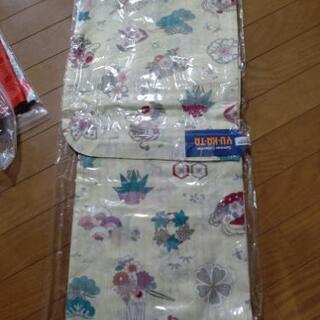 女の子のお道具づくしな愛らしい浴衣(新品未開封)