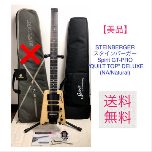 5/5迄◆超美品❗️ スタインバーガー、ギグバック、専用スタンドのセット