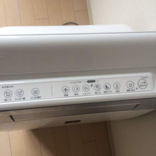 【お譲り先決定】SHARP 加湿空気清浄機 KI-GX75-W