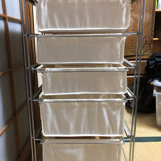 ５段ラック　布製
