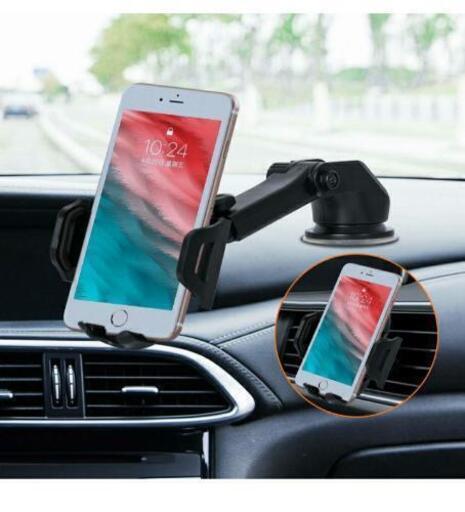 Zmoon 車載ホルダー スマホホルダー オートホールド式 携帯ホルダー 車 2in1 吸盤式＆エアコン出し口式兼用