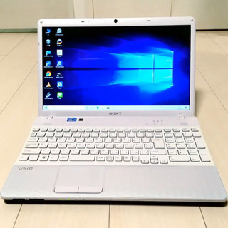 【i3搭載】SSD120GB/SONY/VAIO/ノートパソコン【お洒落PC★】の画像