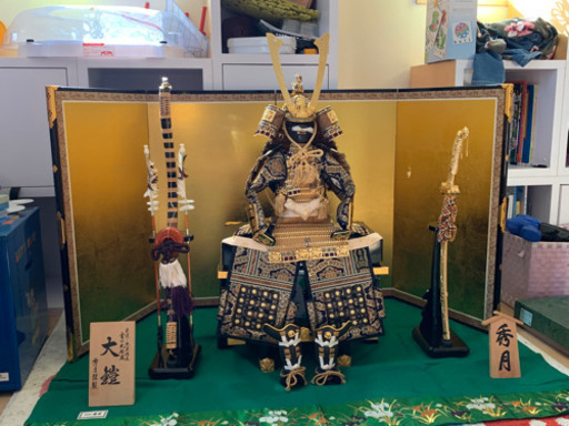 【引取り限定】秀月の人形 5月人形 大兜