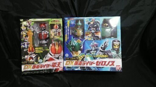 【家で過ごそう】新品未使用 仮面ライダー電王 DX仮面ライダー電王 DX仮面ライダーゼロノス 二体セット