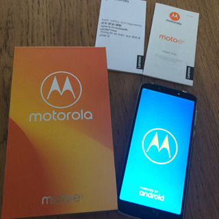 スマホ　motorola e5
