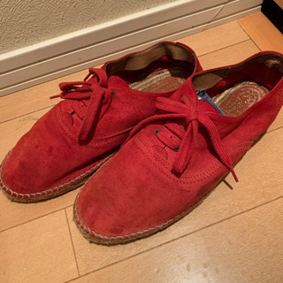 【メンズ靴】Gaimo× EDIFICE 42 赤