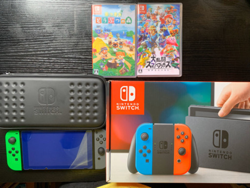 【即日手渡しOK】スイッチセット（あつ森、スマブラ）