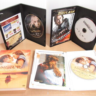 美品　DVD　映画　3本セット　チェンジリング 　レ・ミゼラブル　きみに読む物語の画像