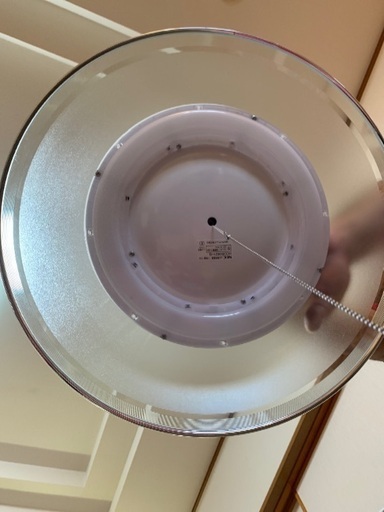シンプルなLED照明器具２つ