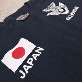 【美品】航空自衛隊の公式Tシャツ【日の丸】の画像