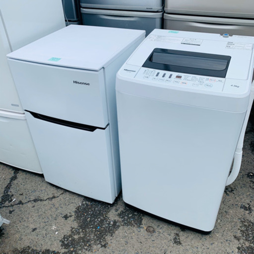 格安！！🌸 17年！HISENSE 冷蔵庫&洗濯機パック🌸