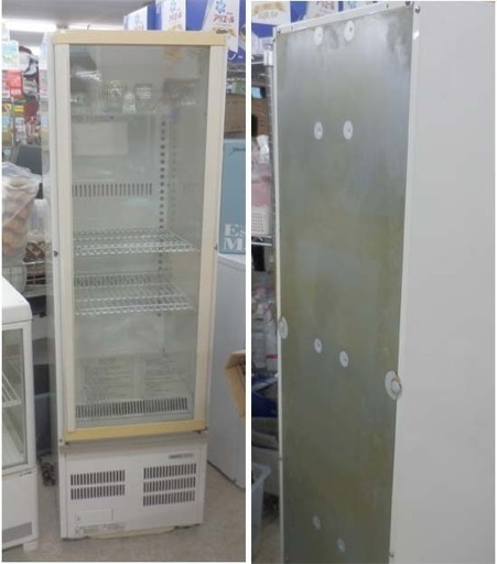業務用 冷蔵ケース 2008年製 サンヨー SMR-R70SKMB 45×50×152cm ガラス扉 冷蔵庫 店舗 飲食店 ペイペイ対応 札幌市西区西野