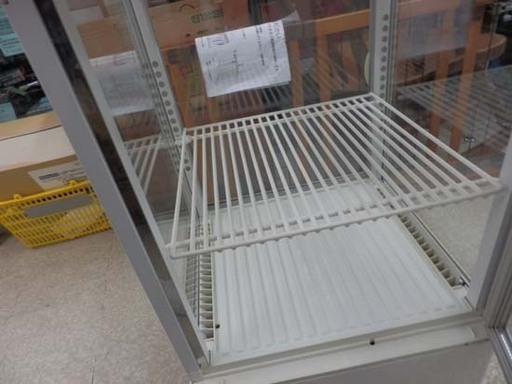 業務用 冷蔵ケース 41×40×82 サンデン 両面開閉可 4面ガラス 冷蔵庫 ガラスケース ショーケース 保冷 SANDEN 店舗 