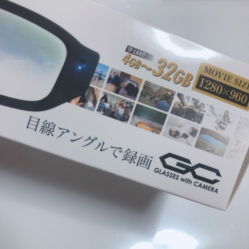 新品【記録するメガネ YouTube撮影や子供目線撮影をしたい方へおすすめです】