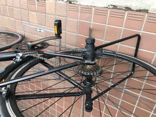 ★美品★700ｃ　アルミフレーム　2×7speed　ブラック