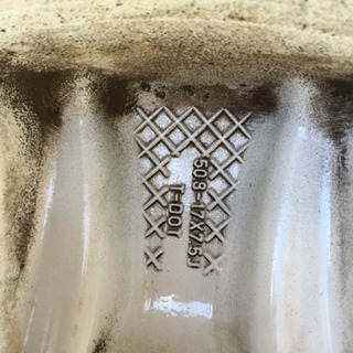 WJ40グランドチェロキー用ホイール タイヤ 4本の画像
