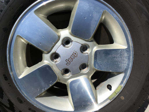 WJ40グランドチェロキー用ホイール タイヤ 4本