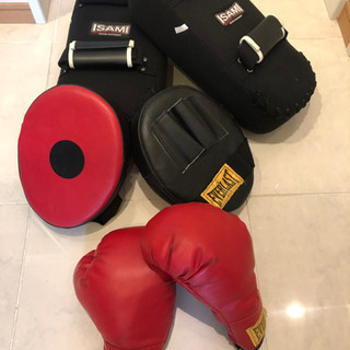 isami イサミ キッズミット & EVERLAST キッズグ...