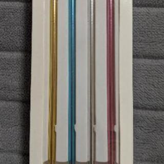 新品 ひんやりアルミストロー