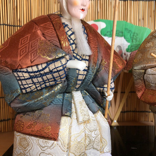 【0円祭！】お掃除道具を持ったお人形さんセットの画像