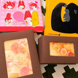 色紙、ノート、アルバム、本の画像