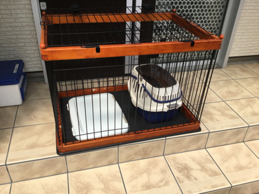 小型犬用　ゲージ  キャリーバッグ　トイレ
