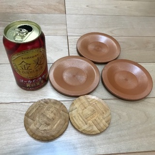 打合せ中、100、コップ受け  3枚＋2枚