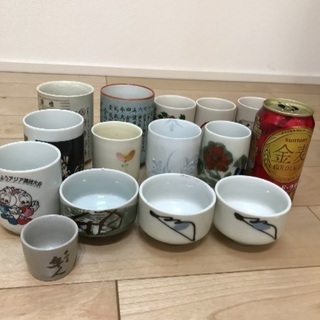 104、湯呑み、コップ、お猪口 14個の画像