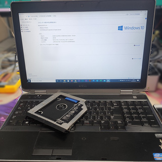 DELL ノートPC　1080p i5-3210M SSD128ｘ2　メモリ８G