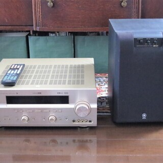 ヤマハ YAMAHA　AVアンプ　DSP-AX-757、サブウー...