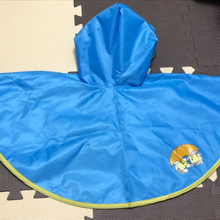 値下げ【非売品】しろくまちゃんレインポンチョの画像
