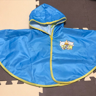 値下げ【非売品】しろくまちゃんレインポンチョ