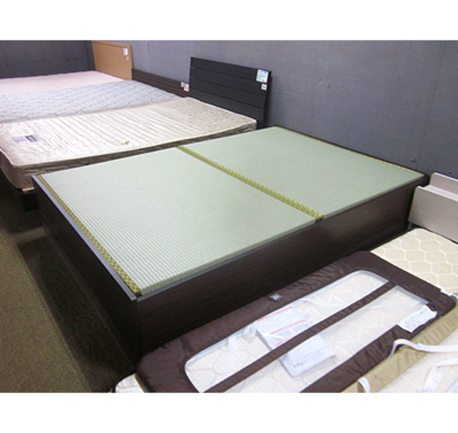 畳美品!!【畳べッド】畳サイズ135×97cm×2枚 シンプル かため 分解＆組立てかんたん たたみベッド タタミベッド ベット 札幌 本郷通店