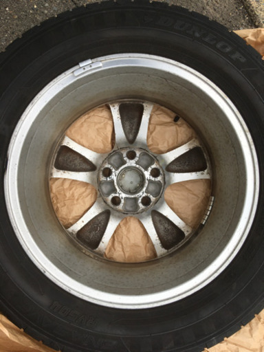 取引完了！美品 夏タイヤ４本 中古 215/60/16 トヨタ純正アルミ付 6.5JJ 5H PCD114.3 +50  DUNLOP