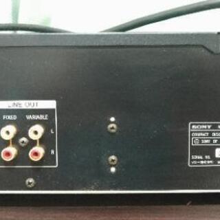 CDプレイヤー　SONY　CDP-XE3ESの画像