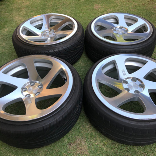 3SDM 0.06 8.5j 9.5j 希少 PCD100 18インチ　work SSR BBS ワーク アドバンレオンハルト プリウス 86 インプレッサ