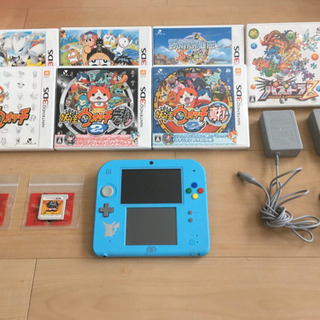 任天堂 2DS ゲーム9枚付き ニンテンドー
